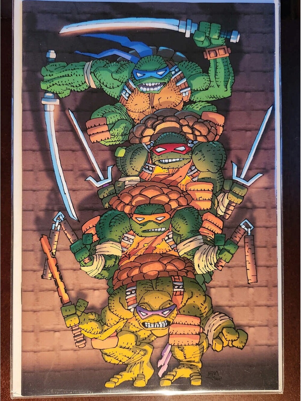 TMNT Vol 6 #20AX Frank Miller Blind Bag Variant NM IDW 2023
